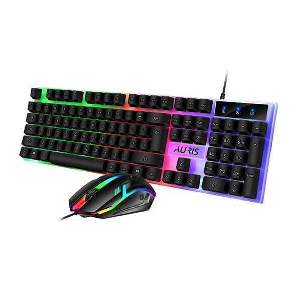 Auris ARS-KGC10 Kablolu Oyuncu Klavye Mouse Seti