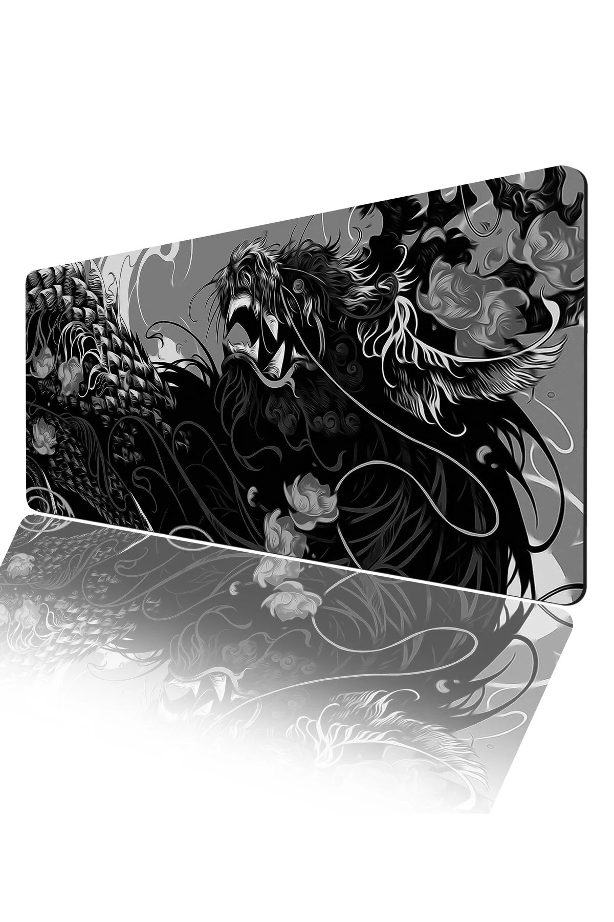 Black Dragon 80x40 Gaming Mouse Pad – XL Geniş Yüzey