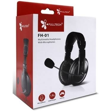 Fulltech FH-01 1.8m Mikrofonlu Kulaklık