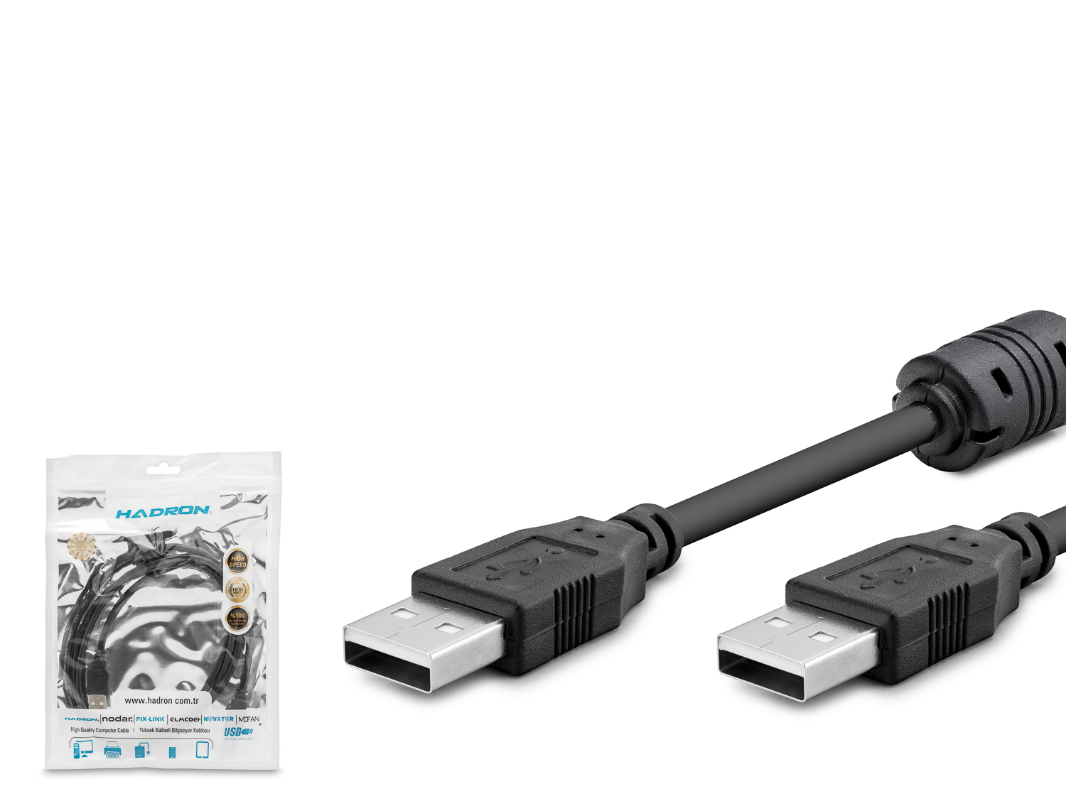 HADRON HDX7532 KABLO USB TO USB 1.5MT