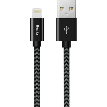 Kumtech KMG-02 Örgülü Micro İphone şarj kablosu 1 metre