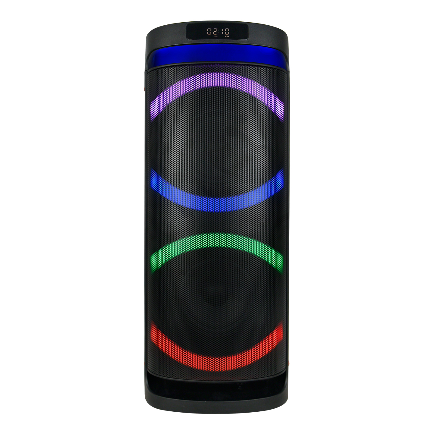 Mikado MD-261KP Rms 70W 12V5.5AH RGB Işıklı USB/TF/FM/BT/TWS Kablosuz Mikrofonlu Öğretmen/Toplantı Anfisi (OUTLET)