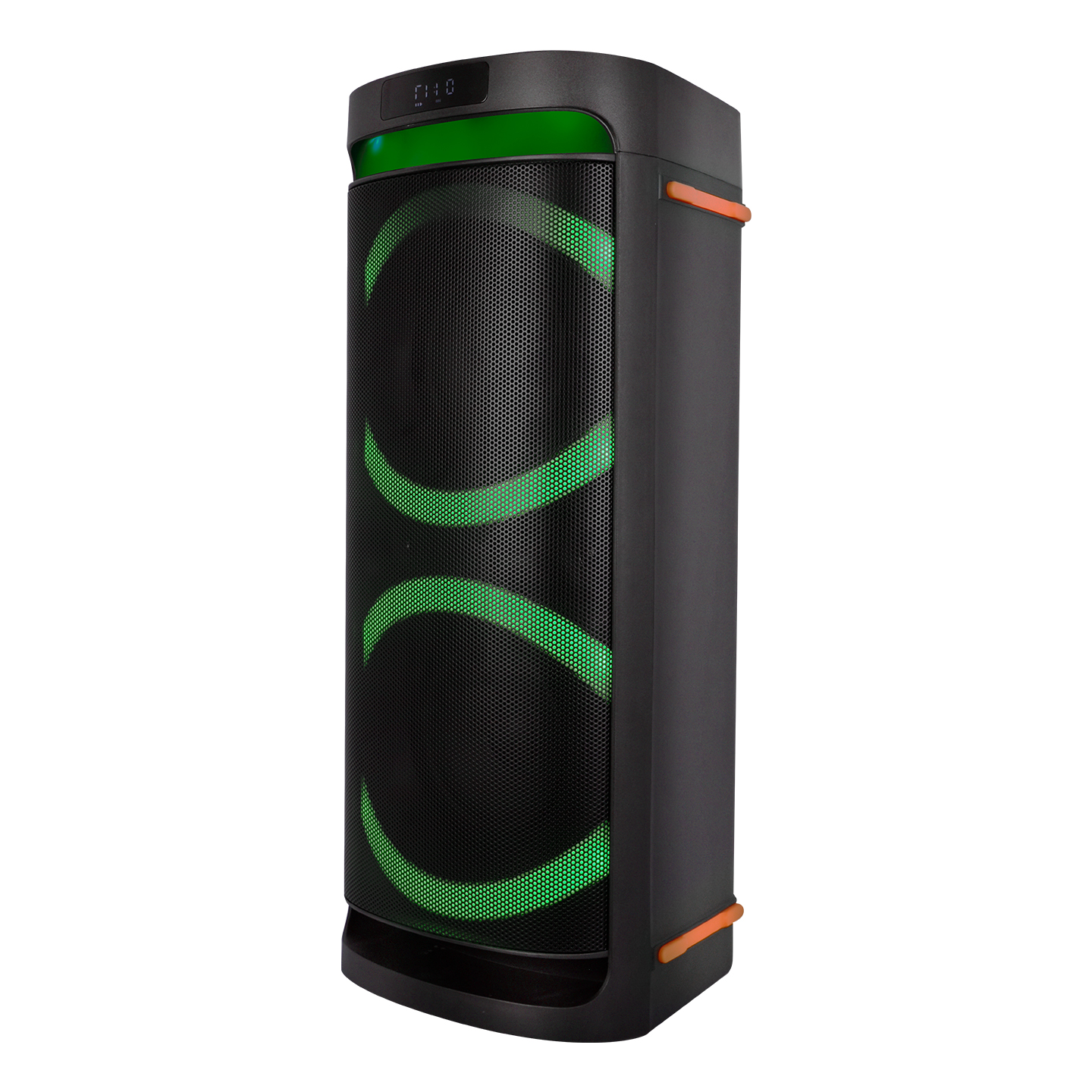 Mikado MD-261KP Rms 70W 12V5.5AH RGB Işıklı USB/TF/FM/BT/TWS Kablosuz Mikrofonlu Öğretmen/Toplantı Anfisi (OUTLET)