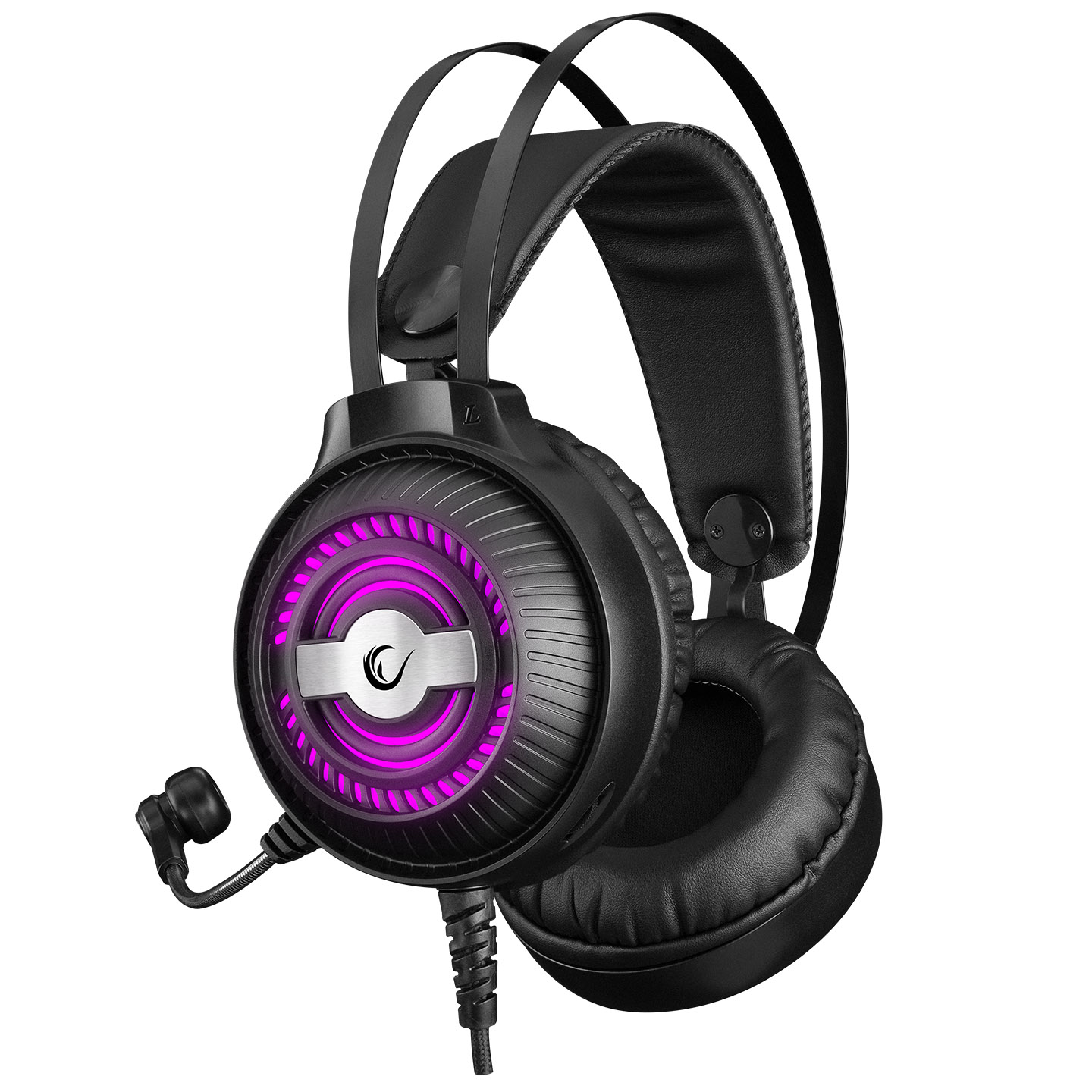 Rampage RM-K29 THUNDER Siyah 3,5mm + USB Bağlantı Mikrofonlu Oyuncu Kulaklığı (OUTLET)