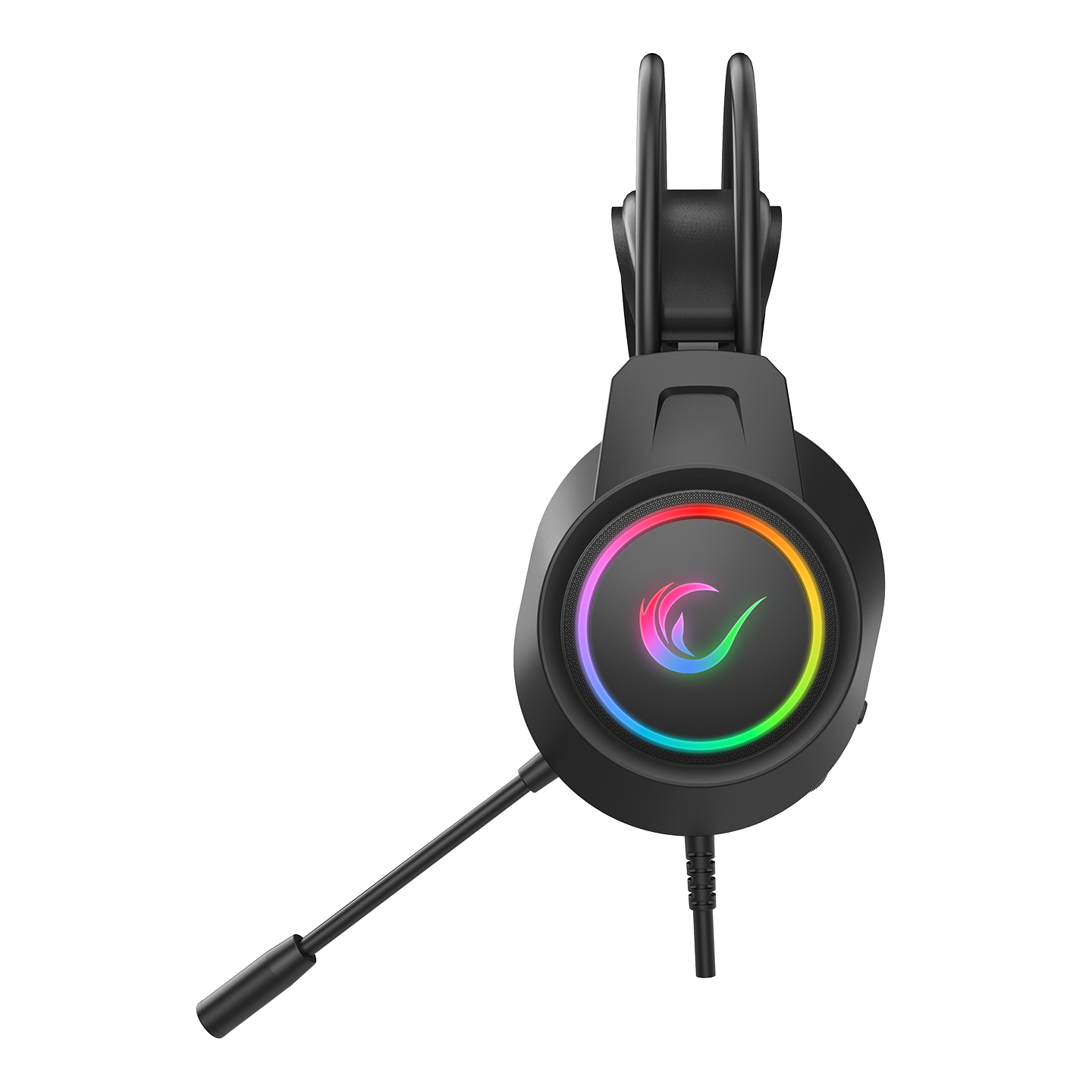Rampage RM-K55 Kipchak Siyah RGB Led 7.1 Gaming Mikrofonlu Oyuncu Kulaklığı (OUTLET)