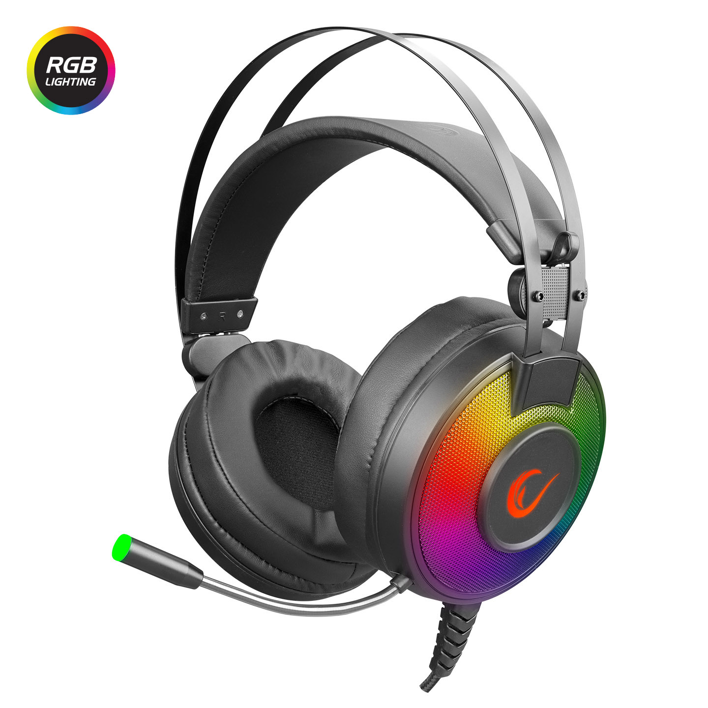 Rampage SN-RW66 ALPHA-X Kırmızı 7.1 Surround Sound System Mikrofonlu Oyuncu Kulaklığı