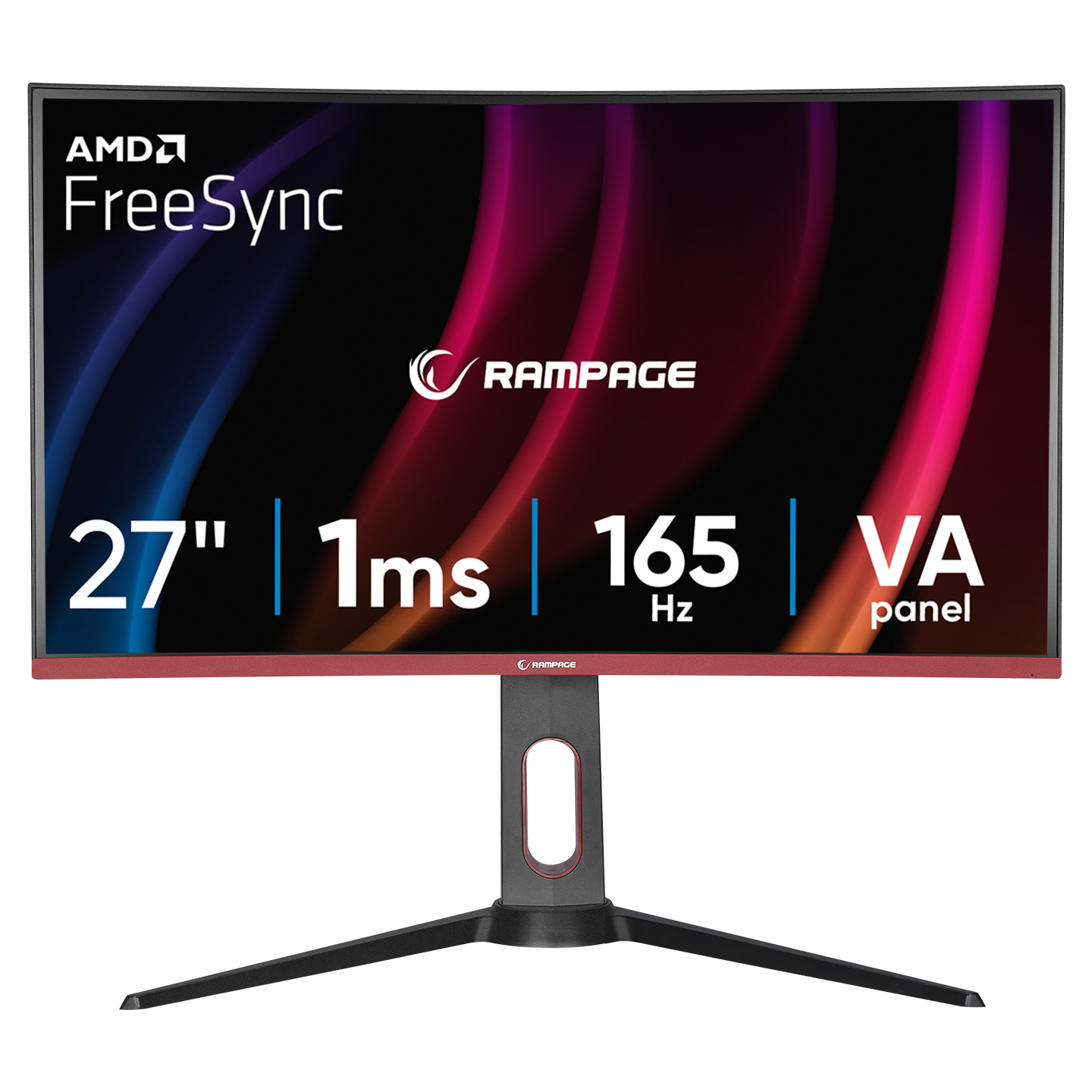 Rampage VOYAGER VY27R165C 27 165Hz 1ms CSOT VA Full HD Freesync Pivot PC Curved Oyuncu Monitörü (OUTLET)