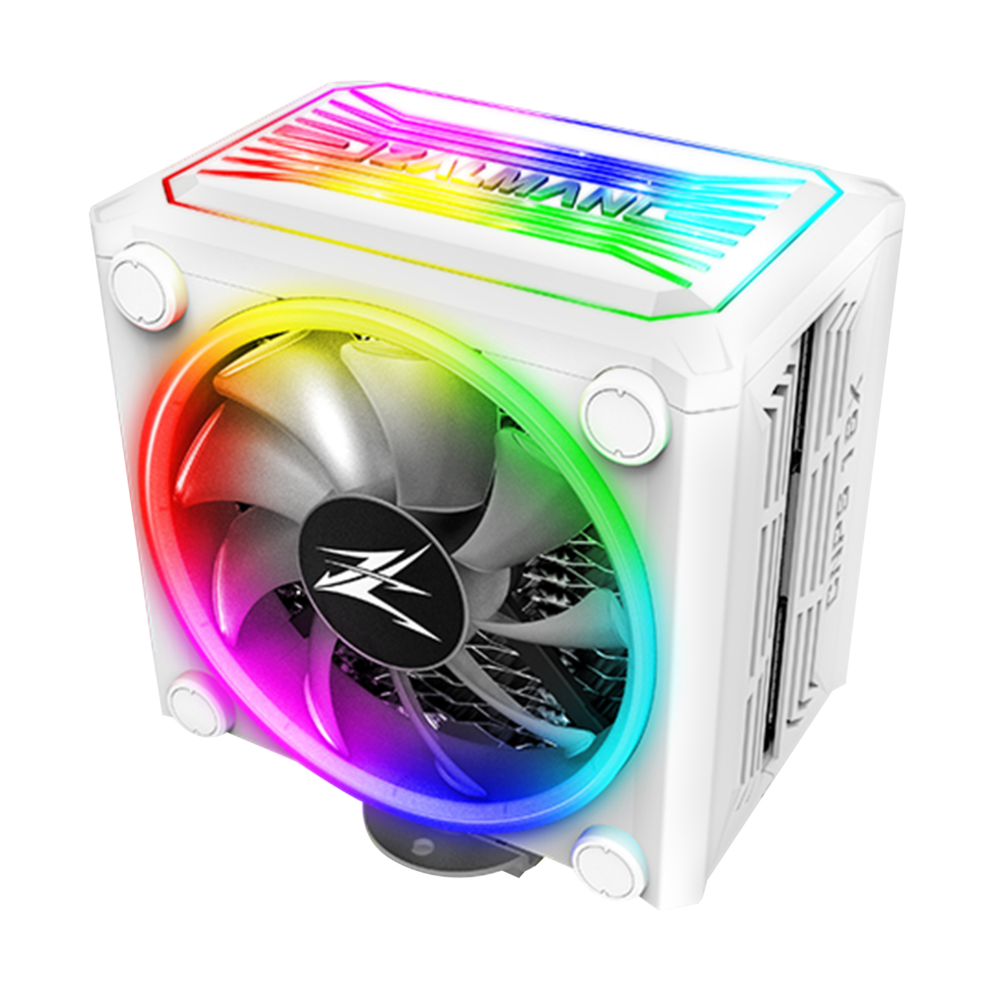 Zalman CNPS16X Beyaz 2*12cm ARGB FDB Fan AMD/Intel LGA1700 Hava Soğutmalı CPU Fan (OUTLET)